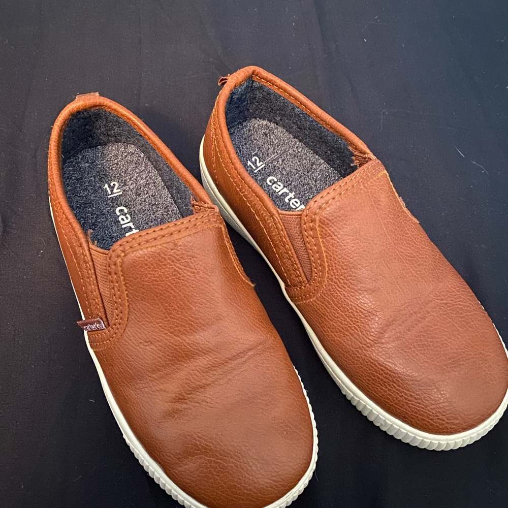 Brown Carters toddler shoes
